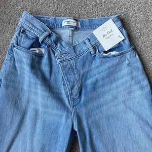 Abercrombie & Fitch High Rise Dad jeans